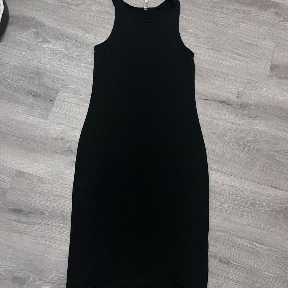 Cotton On Black Midi Dress